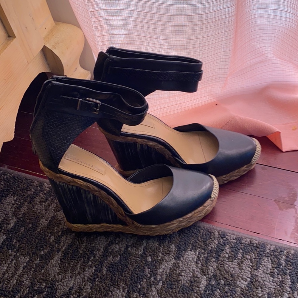 BCBG wedge heels